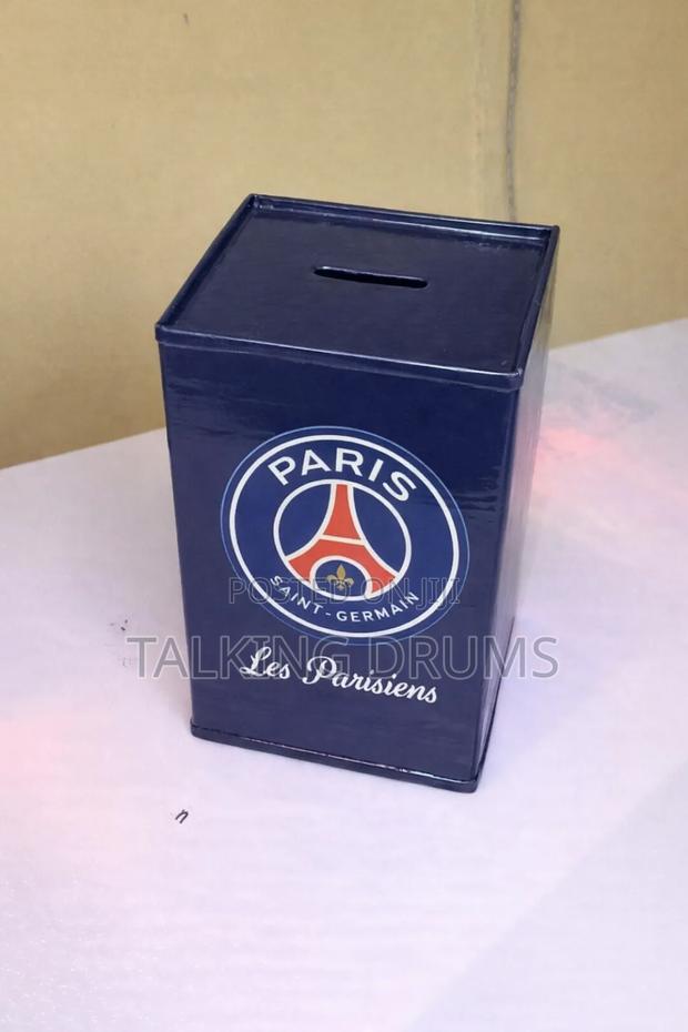 Paris Saint-Germain F.C Piggy Bank Money Saving Box Football Fan Gift