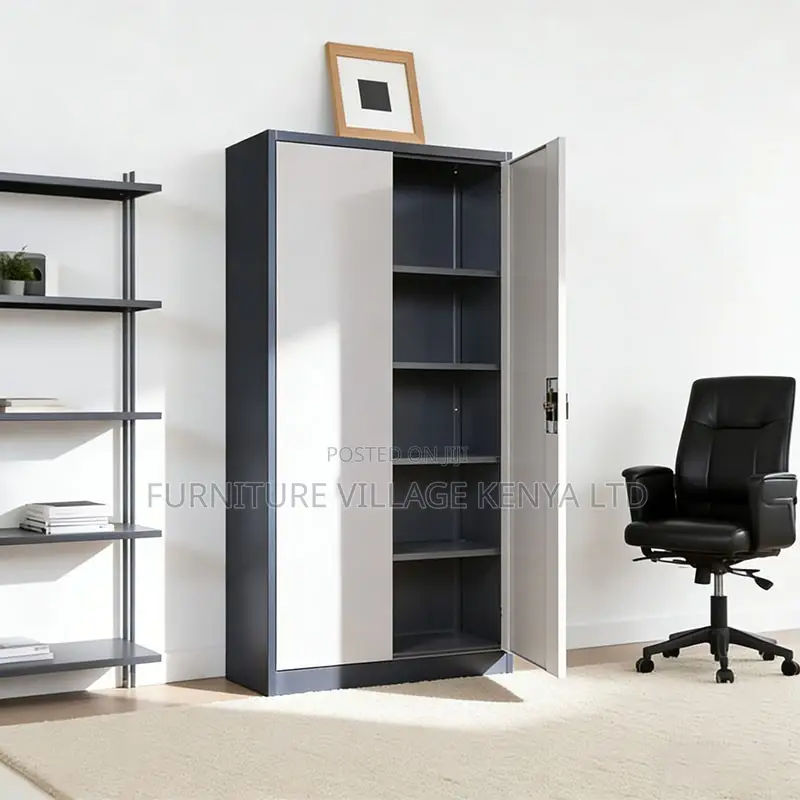 Office Cabinet; 2-door Metallic Office Cabinet