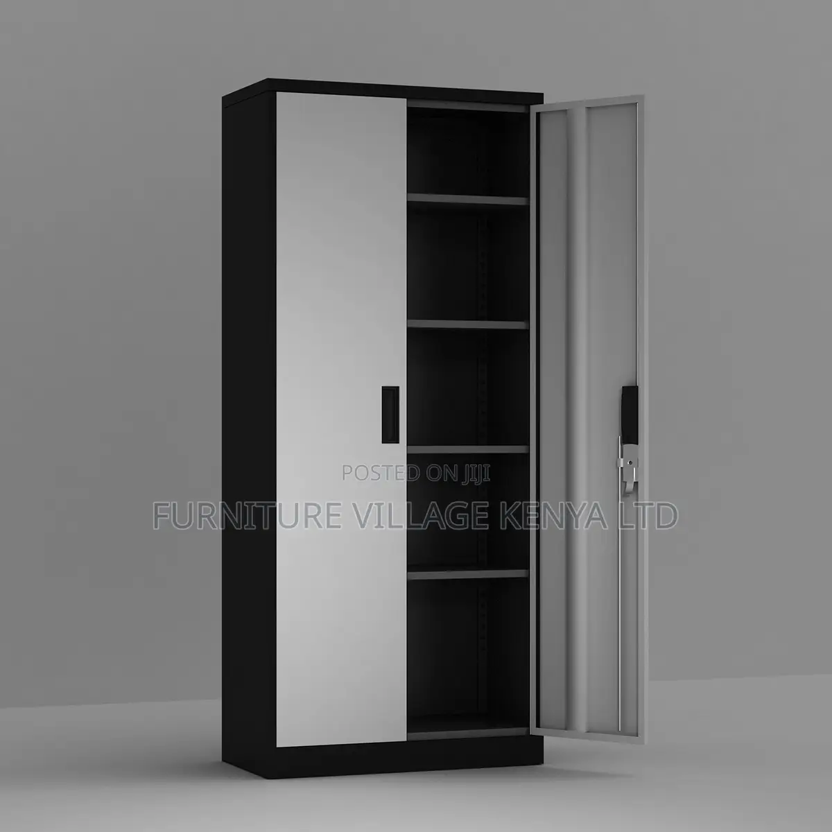 Office Cabinet; 2-door Metallic Office Cabinet