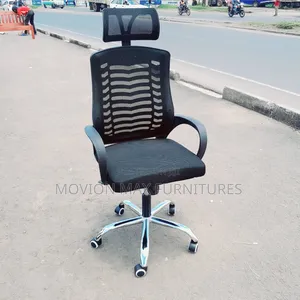 Rotating New Black Chair