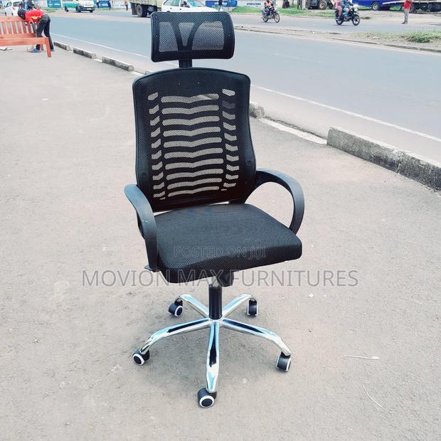 Rotating New Black Chair