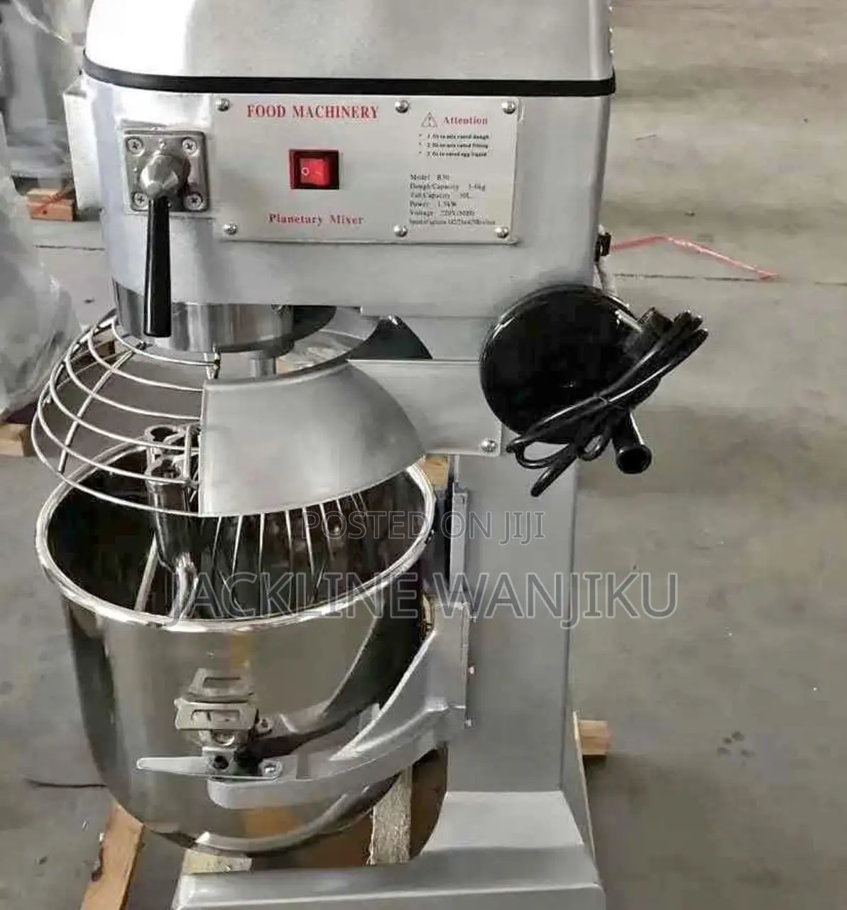 Commercial Dough Mixer Machine 20 Liters/ Food Mixer Machine 20l