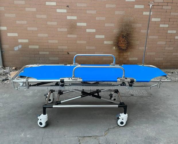 New Patient Stretcher (Stainless Steel)