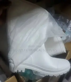 Autoclavable White Theatre Boots / Surgical Theatre Boots