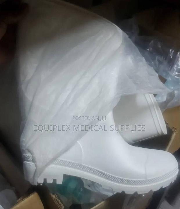 Autoclavable White Theatre Boots / Surgical Theatre Boots
