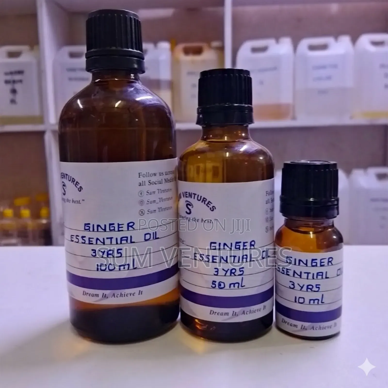 Ginger Essential Oil – (100% Pure) Essential Oil