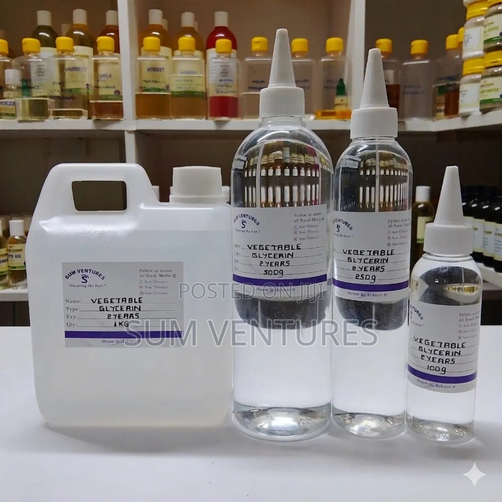 Vegetable Glycerin – (100% Pure) Natural Humectant Solvent 