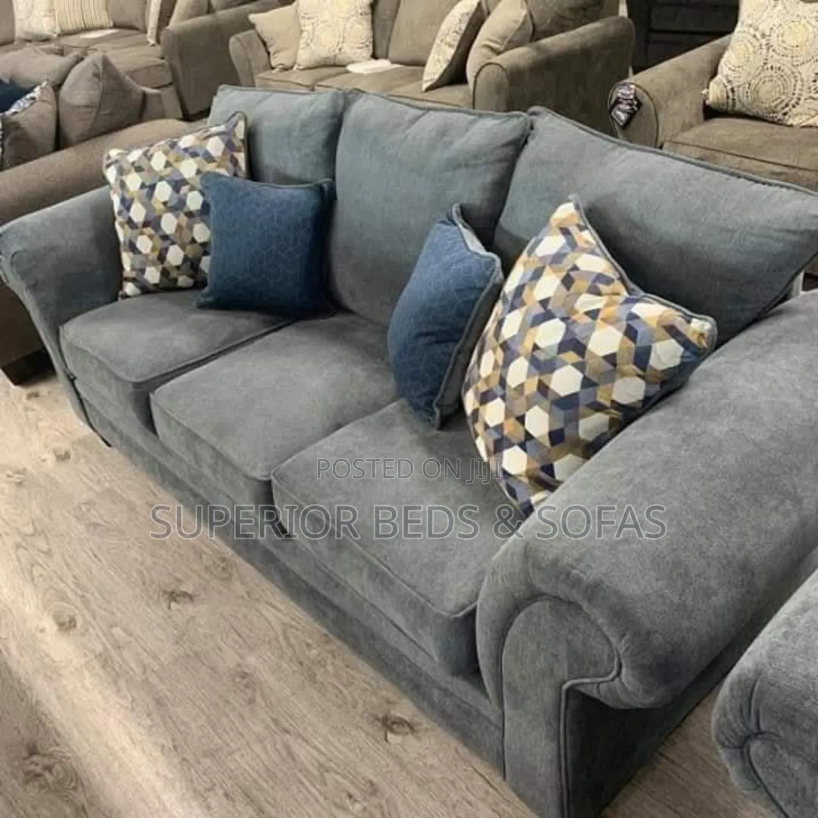 Fabric 3-Seater Sofa on Sale.