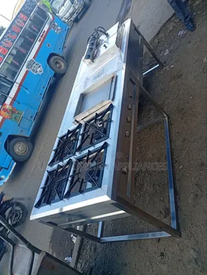 Combined Unit Griddle,Four Burner, Importered Fryer, And Chips Deeper.
