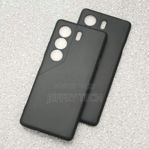 For Tecno Camon 40 4g Case, Matte Black Full Coverage Tpu Soft Case - - thumbnail 2