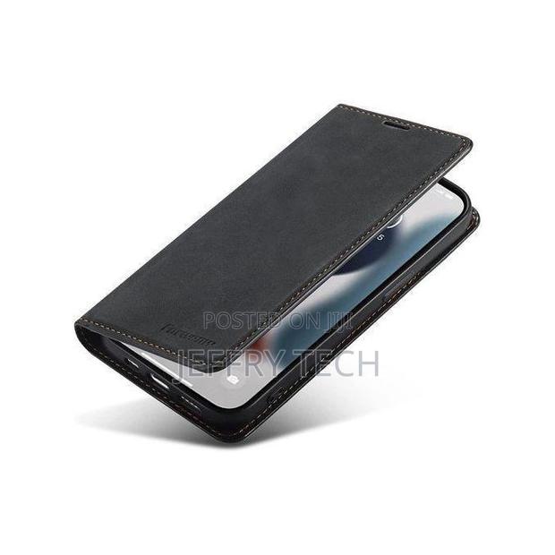 Caseme Vivo V60 Lite Original Leather Flip Cover With Magnetic Closure
