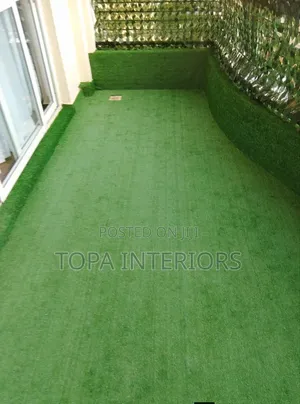 2m Wide 10mm Thick Artificial Green Balcony Floor Carpet