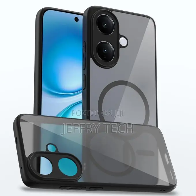 Magsafe2 Back Cover for Vivo V60 Lite 5g Compatible With Mag-Safe Smok