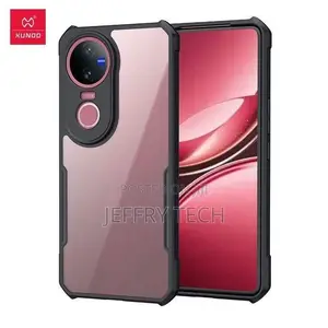 Xundd Military-Grade Shockproof Clear Case for Vivo V50 5g – Slim Fit,