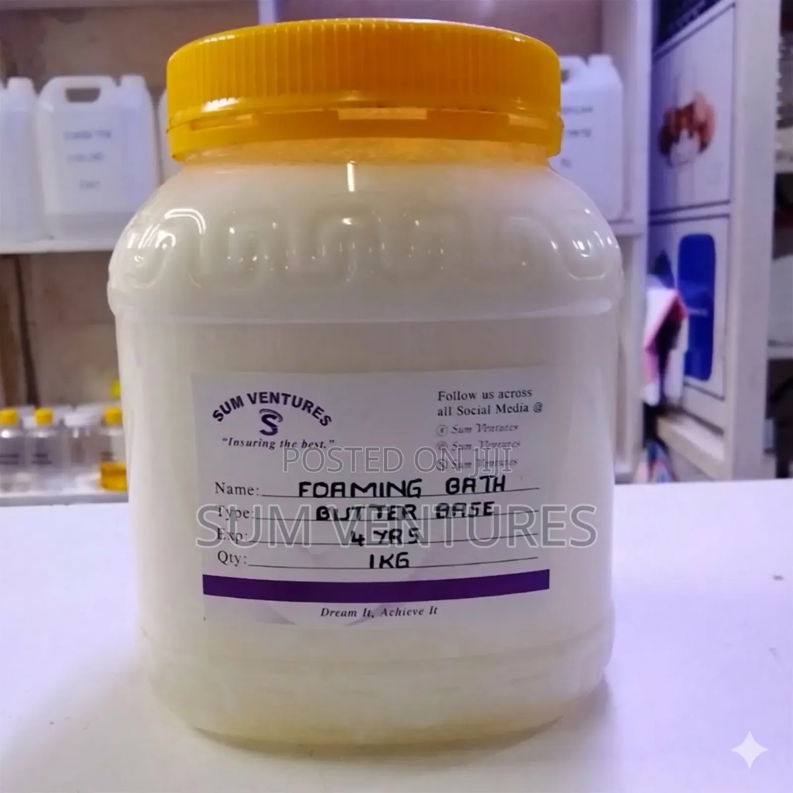Foaming Bath Butter