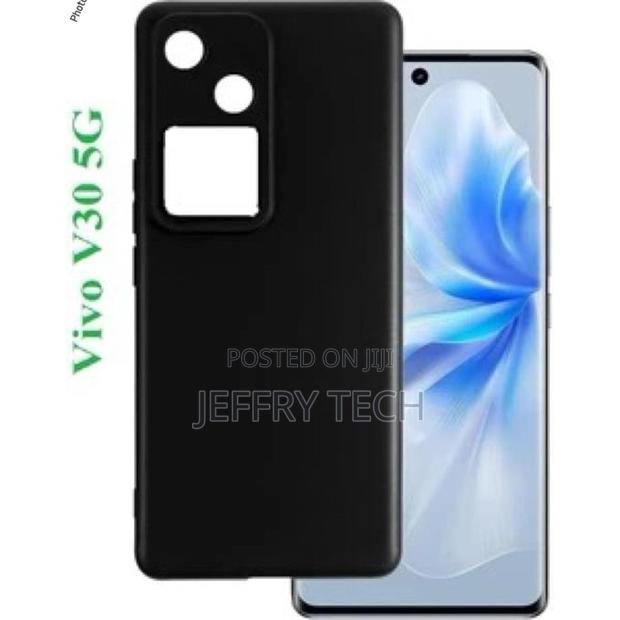 Vivo V30 5g High Quality Solid Silicone Protective Back Case - main view