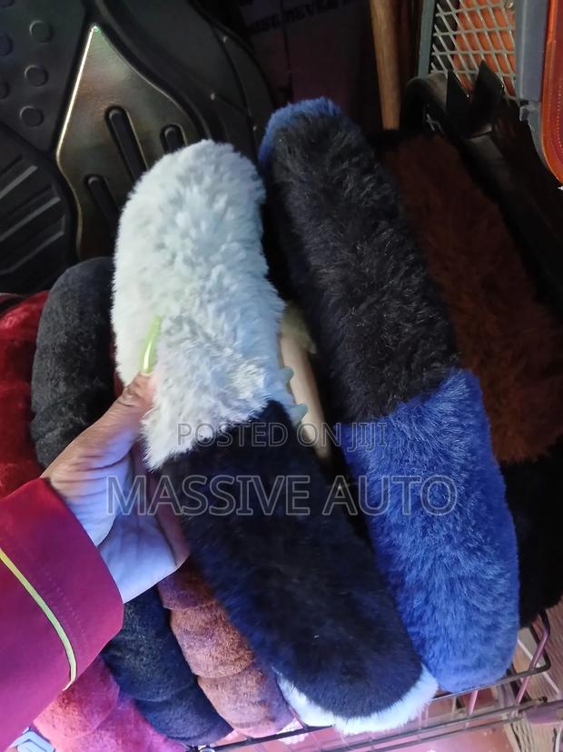Fluffy Steering Covers/  Ar Steering Wheel Covers - thumbnail 3