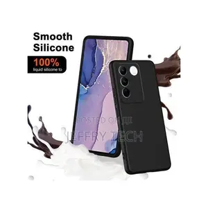 Soft Anti-Fingerprint Silicone Tpu Cover Case for Vivo V27 5g