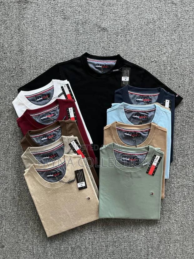 Quality Cotton Vneck Tshirts - thumbnail 3