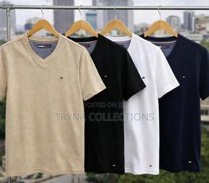 Quality Cotton Vneck Tshirts - thumbnail 2