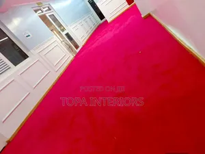 Floor Insulation Red Wall to Wall Carpets