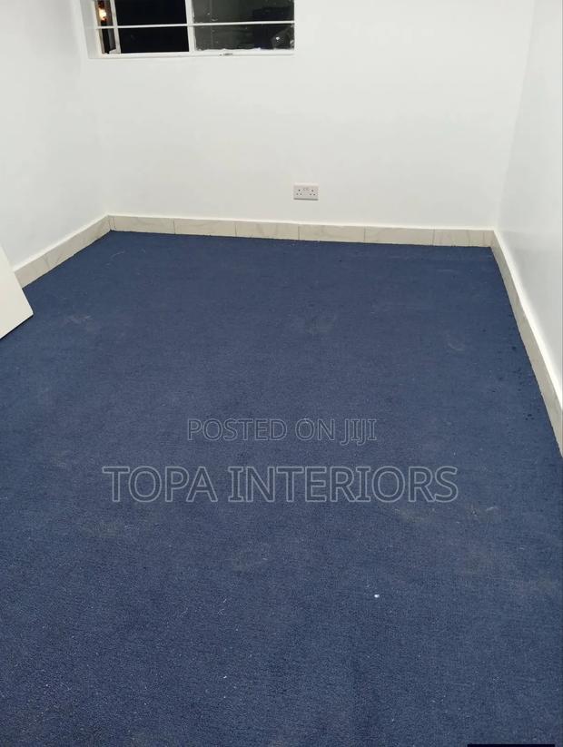 Delta Navy Blue 4m Wide Executive Look Wall to Wall Office Carpets