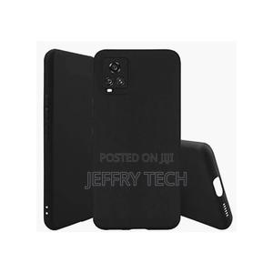 Vivo V21 4/5g Silicone Protective Back Case+Phone Ring - thumbnail 2