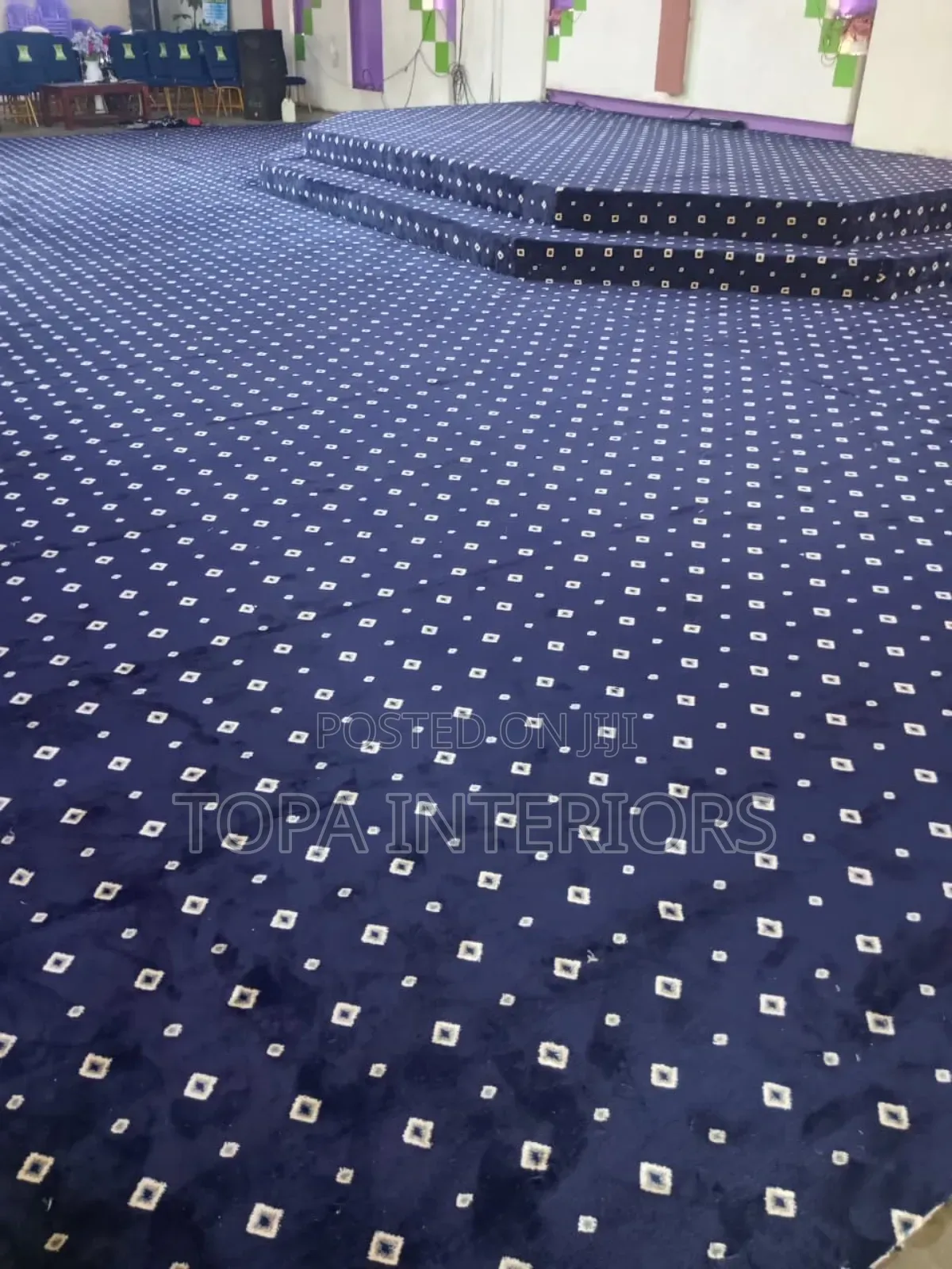 Executive Church Floor Carpets With Dotted Payterns
