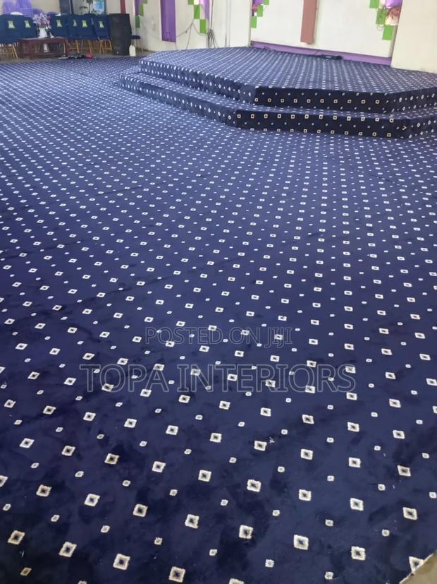 Executive Church Floor Carpets With Dotted Payterns - main view