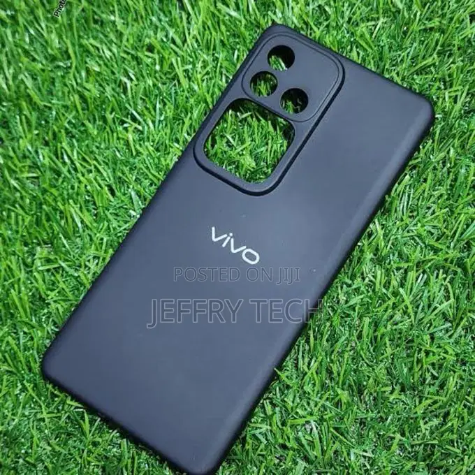 Vivo V30 Pro 5g Solid Slim Edges Silicone Protective Back Case