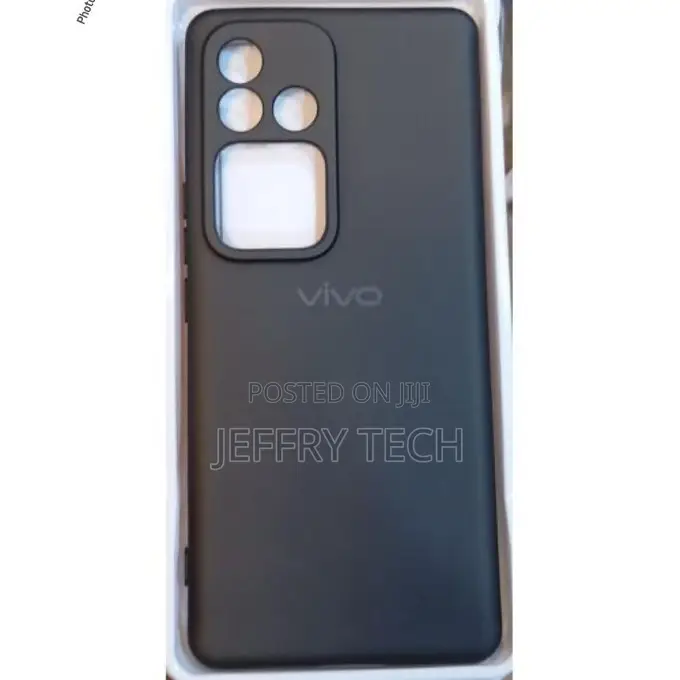 Vivo V30 Pro 5g Solid Slim Edges Silicone Protective Back Case