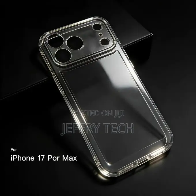 iPhone 17 Pro Max Dedicated Anti-Yellowing Protective Case/Clear Silic