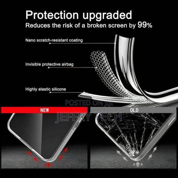 iPhone 17 Pro Max Dedicated Anti-Yellowing Protective Case/Clear Silic - thumbnail 3