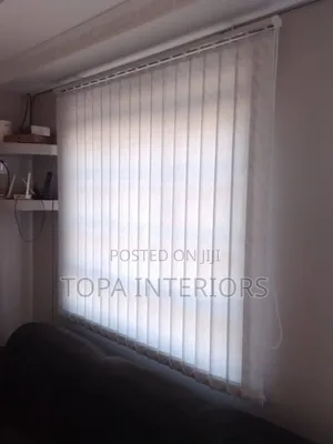 Elegant Vertical Curtain Blinds for Home and Office Privacy