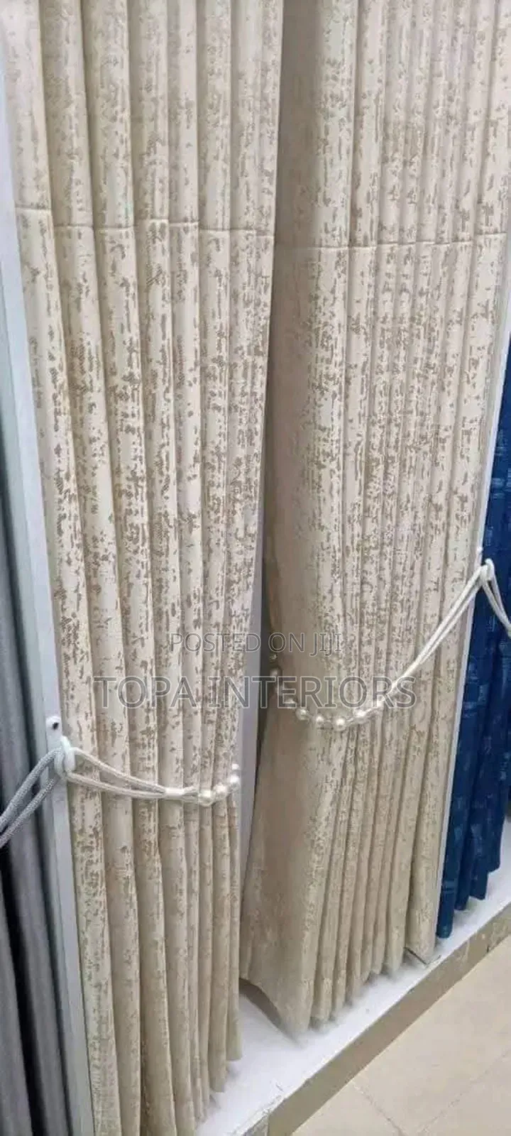 Golden Brown Quality Window Curtain