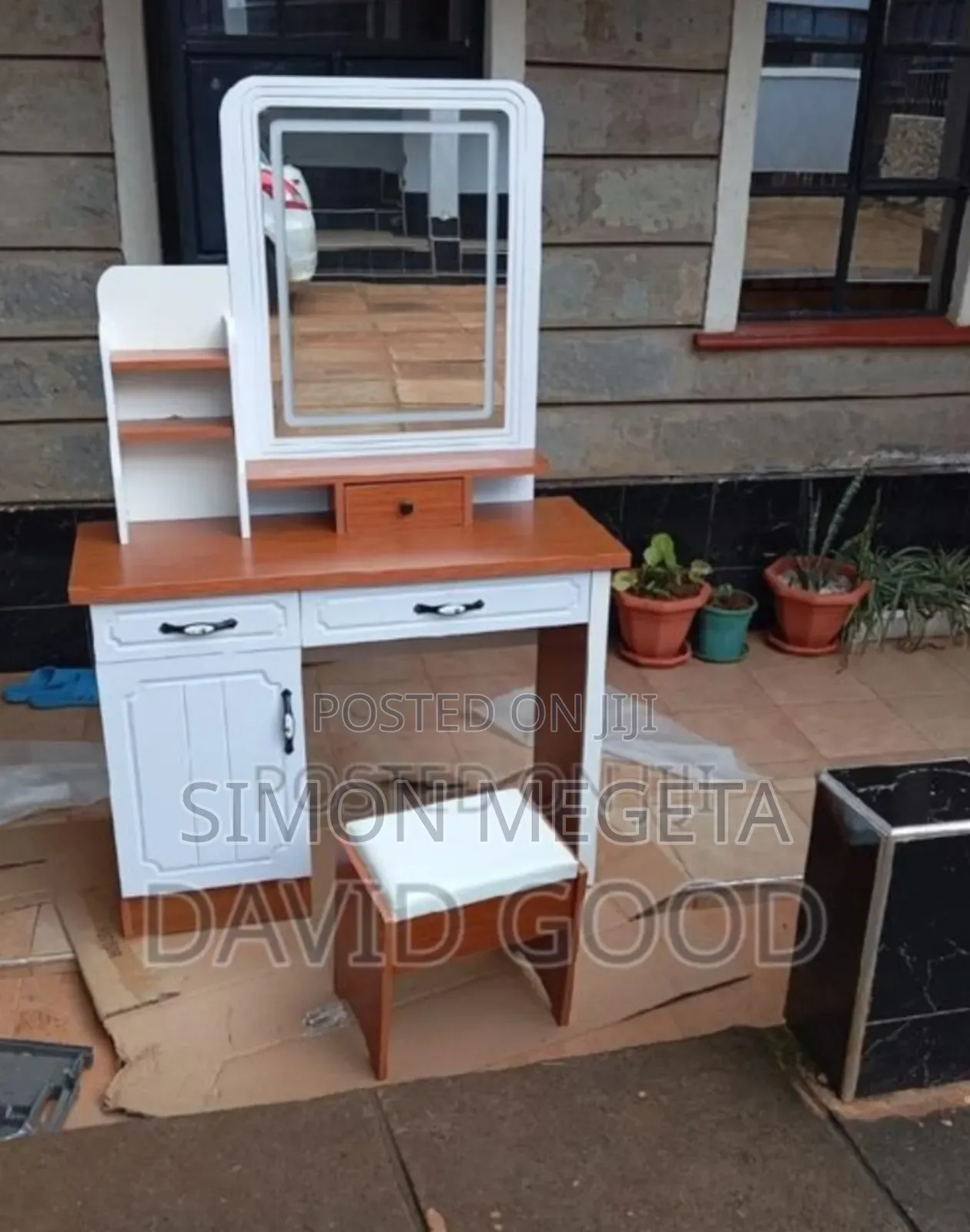 Dressing Table Brown