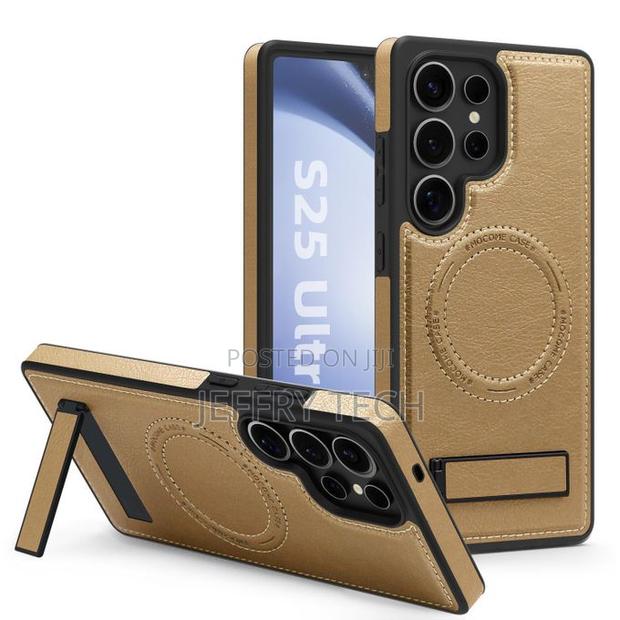 Samsung Magnetic Leather Case for Galaxy S25 Ultra - main view