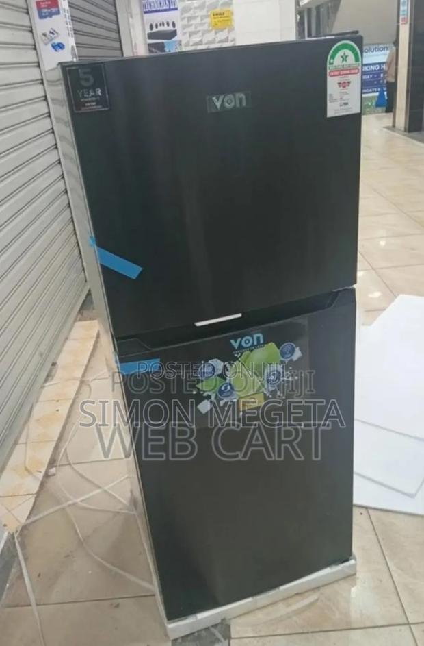 182litres Fridge Double Door Non Frost Von