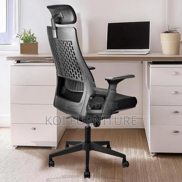 Office Chair : Lamar High-Back Ergonomic Office Chair, - thumbnail 3