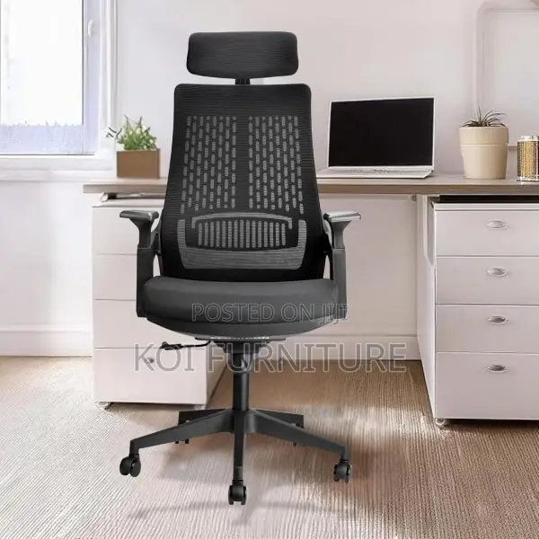 Office Chair : Lamar High-Back Ergonomic Office Chair,