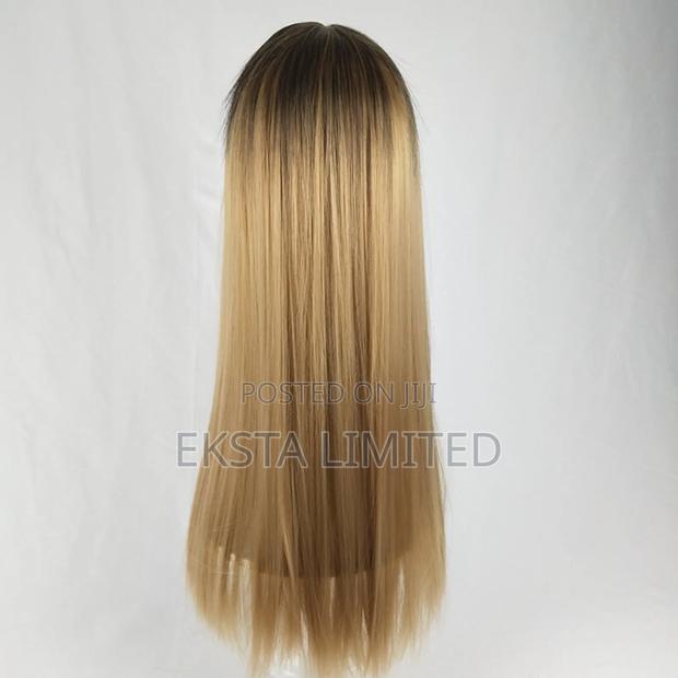 Long Sraight With 26 Inches + Wig Cap - thumbnail 4