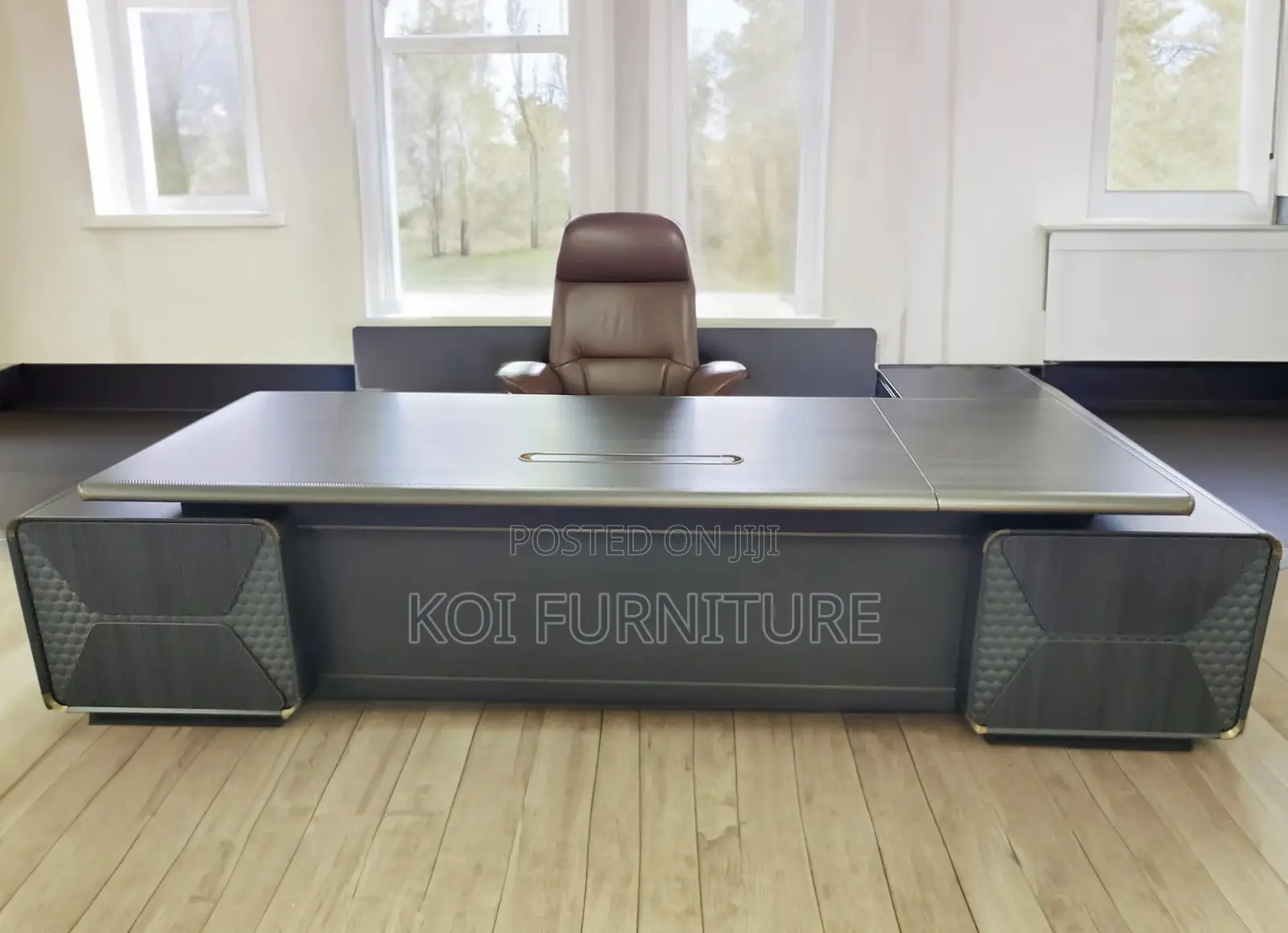 Office Desk : 2.4m Modern Executive Office Desk
