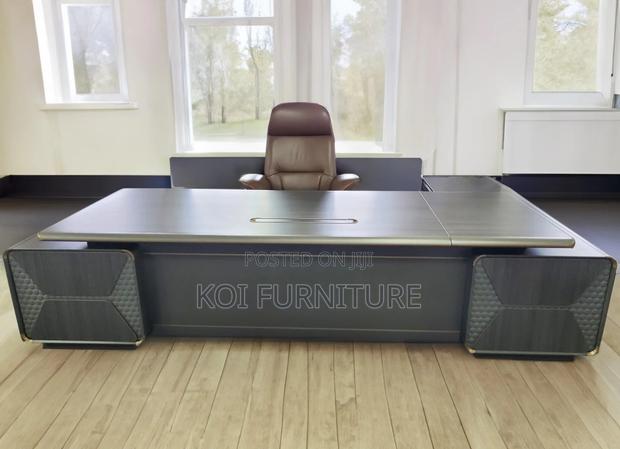 Office Desk : 2.4m Modern Executive Office Desk