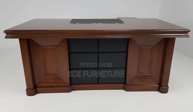 Office Desk : 1.6m Modern L-Shaped Executive Office Desk - thumbnail 4