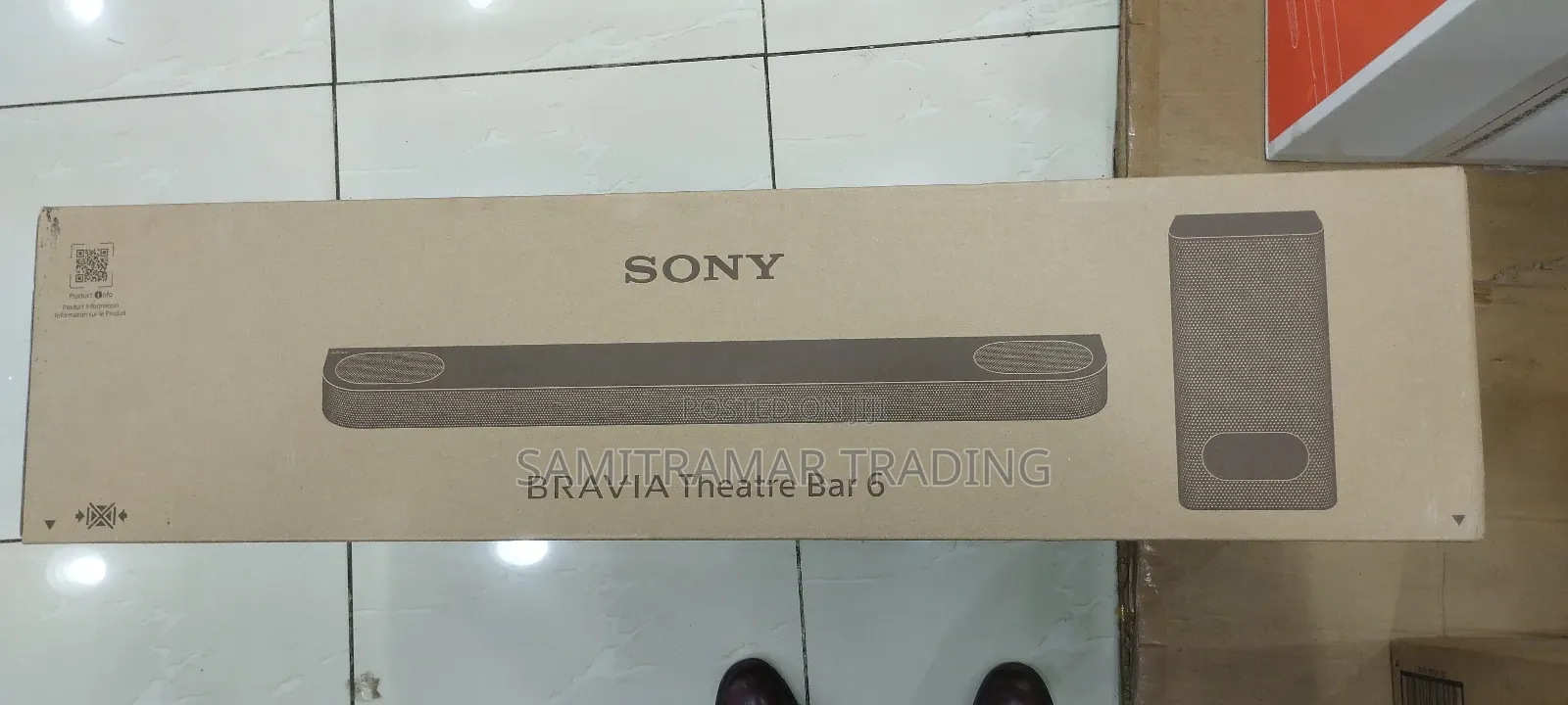 Ht-B600 Sony Bravia Theater Bar 6: 3.1.2-Ch Sound Bar System