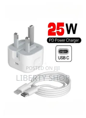 25 Watts iPhone 11 12 13 14pro Complete Charger