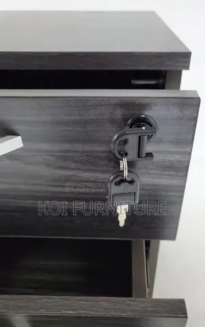 Office Cabinet : 3-Drawer Mobile File Pedestal