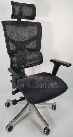 Office Chair : Black High Back Office Chair