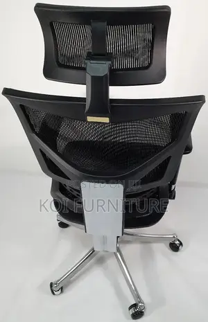 Office Chair : Black High Back Office Chair