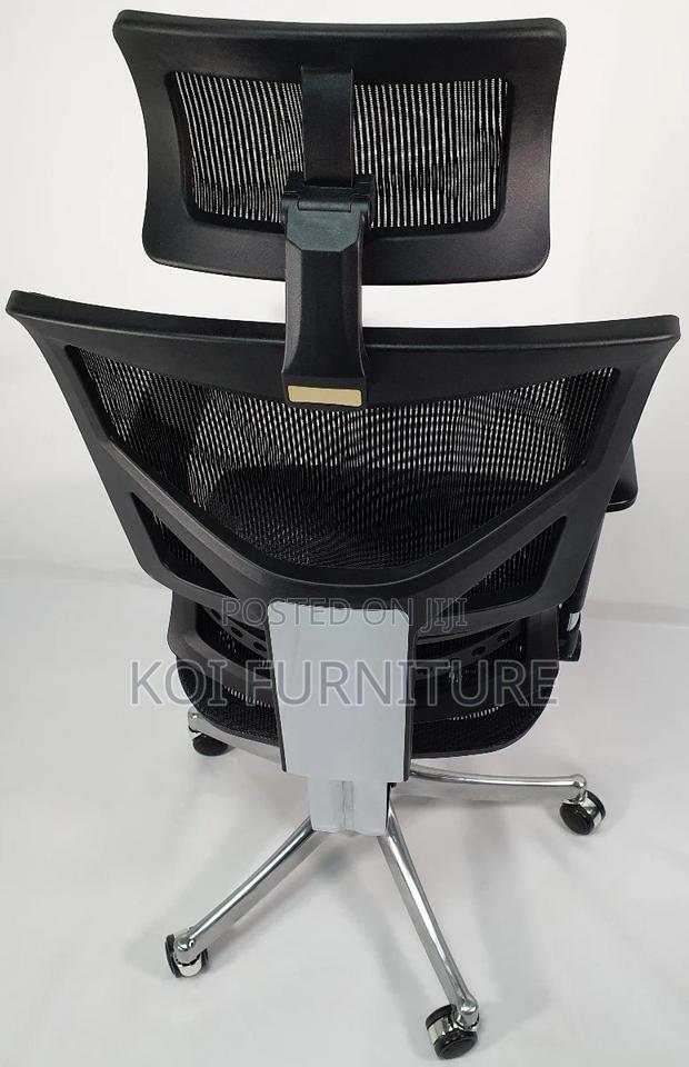 Office Chair : Black High Back Office Chair - thumbnail 3